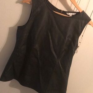 Cabi Faux Leather Shell